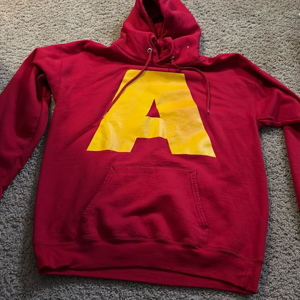 Red Alvin Hoodie